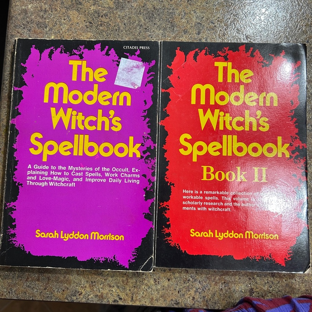 The Modern Witch's Spellbook Set By Sarah Lyddon Morrison